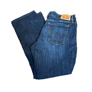 Levi's Women's‎ 505 Straight Leg Jeans Dark / Medium Wash Size 31